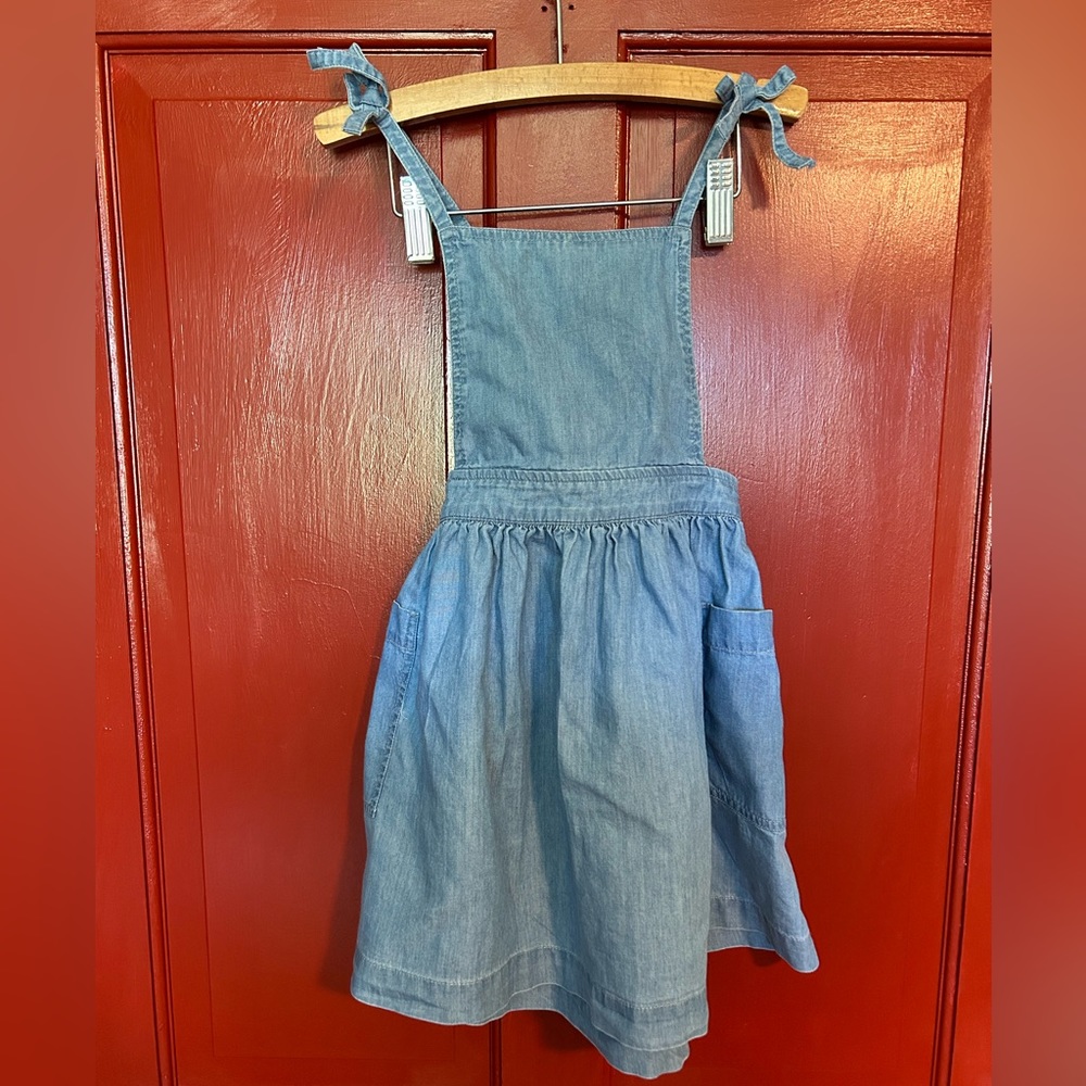 J. Crew Kids Light Blue Denim Dress